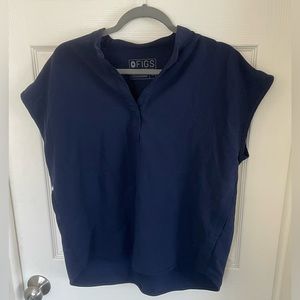 Figs Rafaela shirt-navy